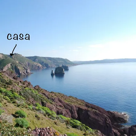 بيت للعطل Il Blu Tanca Piras Nebida